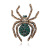 Spider Rhinestone Brooches Pin